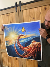 Load image into Gallery viewer, Limited Edition - The Deep &amp; The Delicate - 24 x 24
