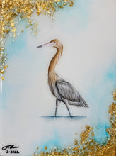 Load image into Gallery viewer, Wading Egret 11 x 14
